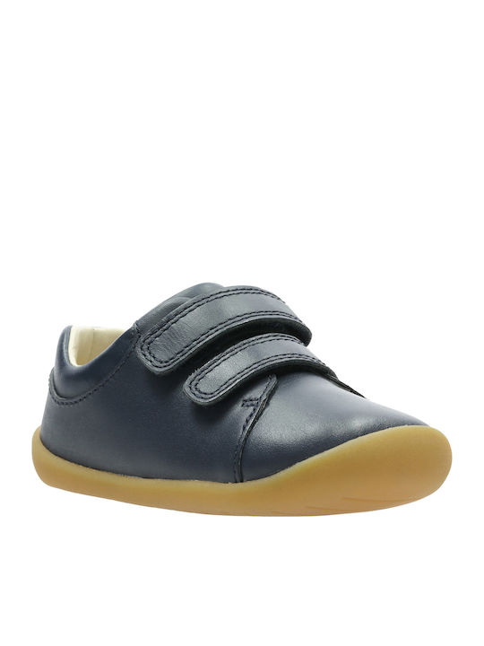 Roamer Craft Kids Sneakers Anatomic with Scratch Navy Blue