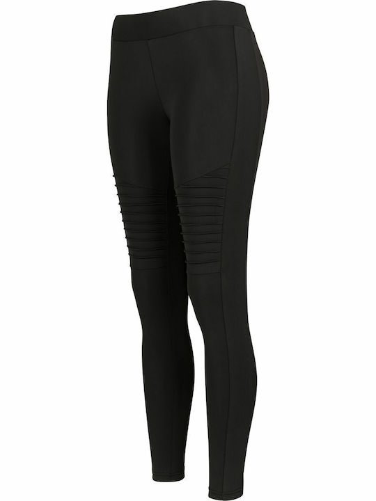 Tech Biker Women's Long Training Legging High Waisted Black