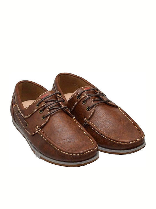 Ανδρικά Loafers σε Καφέ Χρώμα