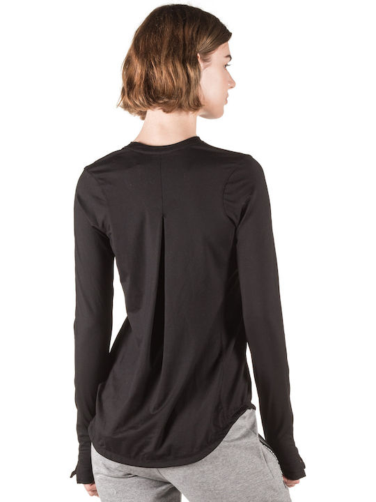 Body Action Winter Women's Blouse Long Sleeve Black