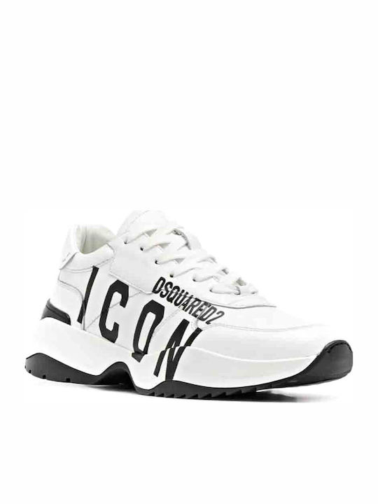 Dsquared2 Icon Logo Chunky Sneakers White