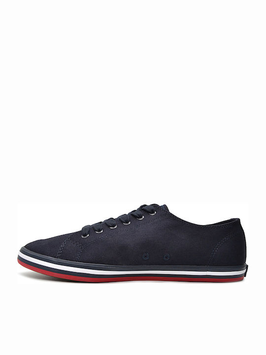 Fred Perry Kingston Twill Bărbați Sneakers Albastru