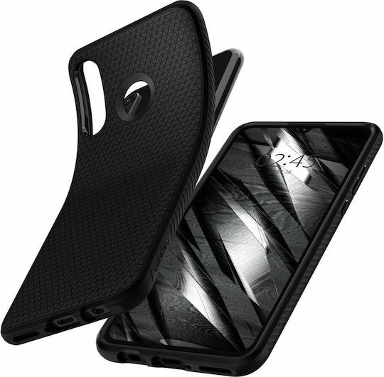 Spigen Liquid Air Back Cover Πλαστικό Μαύρο (Huawei P30 Lite)