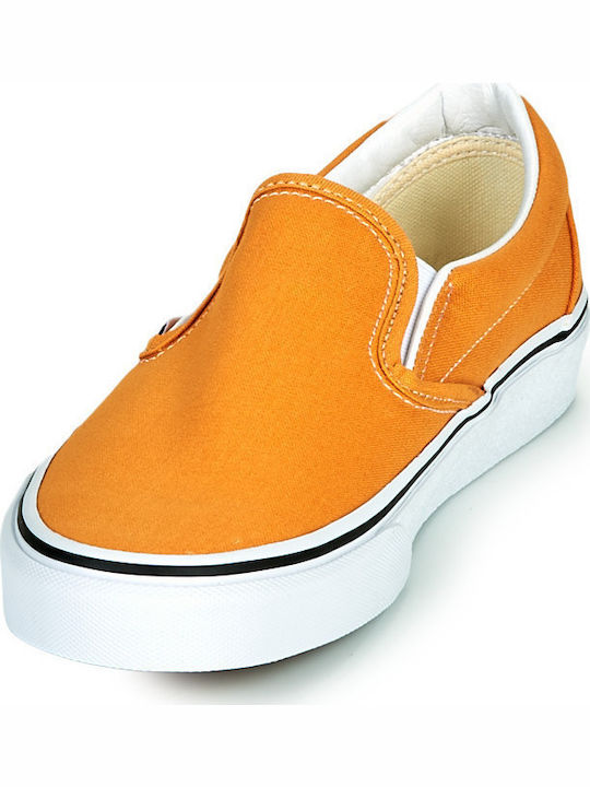 Classic Women's Canvas Slip-Ons Golden Nugget/True White