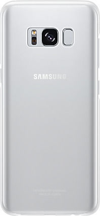 Samsung Cover Ef-qg950cs Back Cover Σιλικόνης Ασημί (Galaxy S8)