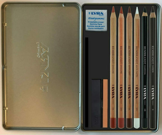 Lyra Rembrandt Pencils Set Case Γήινες Αποχρώσεις 11pcs