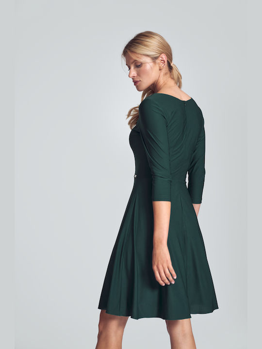 Figl M709 Mini Rochie Verde 147915