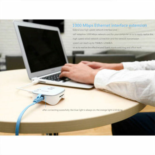 Baseus USB 3.0 Хъб 2 порта с връзка USB-A Сребрист