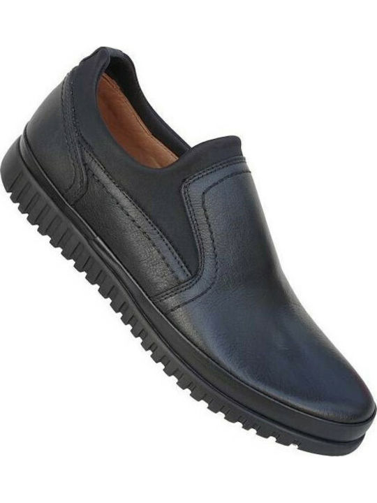 2039 Men's Anatomic Leather Casual Shoes Black