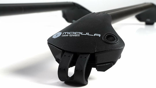 Modula Aluminum Car Roof Bars 119cm for Volkswagen Passat Variant for Cars with Factory Roof Rack Legs Black