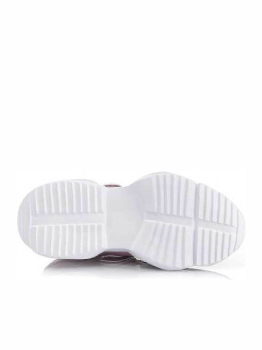 Unicorn Kinder Sneakers Anatomisch mit Klettverschluss Rosa