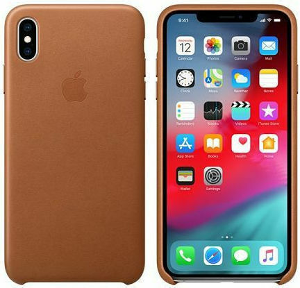 Apple Back Cover Piele Maro (iPhone XS Max)