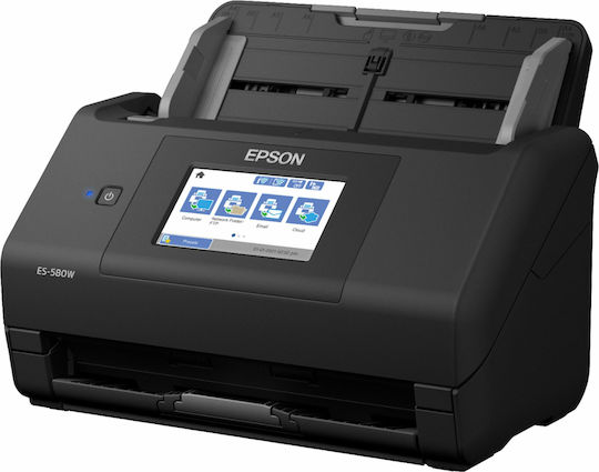 Epson WorkForce ES-580W Sheetfed (Τροφοδότη χαρτιού) Scanner A4 με WiFi