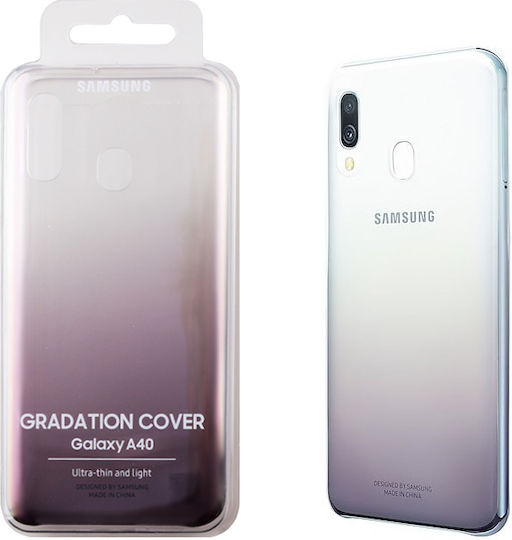 Samsung Back Cover Silicone Black (Galaxy A40)