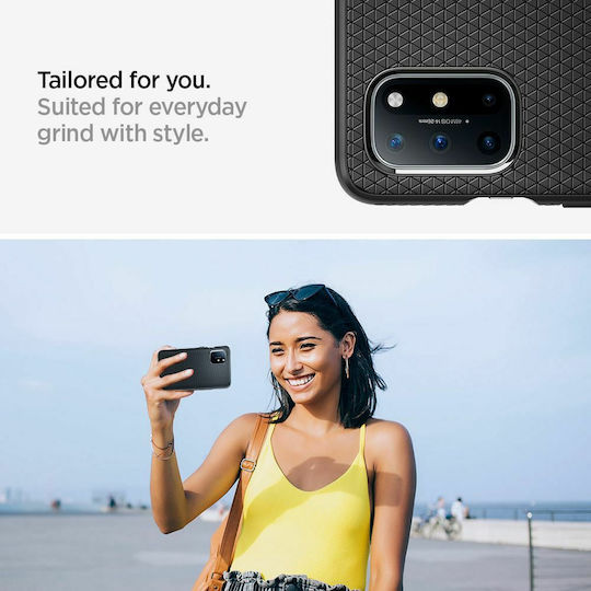 Spigen Liquid Air Back Cover Σιλικόνης Μαύρο (OnePlus 8T)