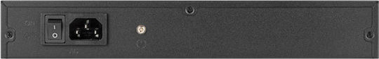 Lanberg RSGE-24 Unmanaged L2 Switch με 24 Θύρες Gigabit (1Gbps) Ethernet