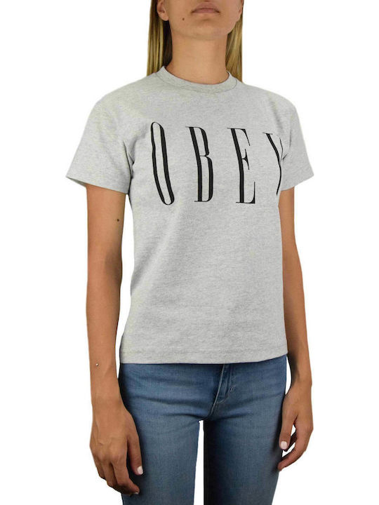Custom Box Γυναικείο T-shirt Γκρι