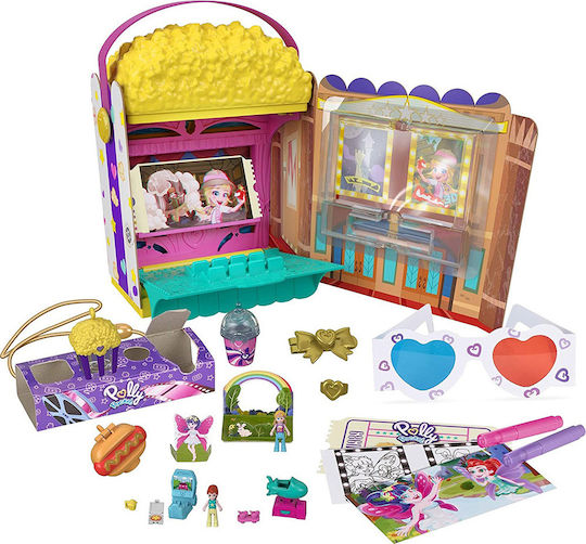 Mattel Cinema Pop Corn Set Polly Pocket 22.86cm (Miscellaneous Designs)
