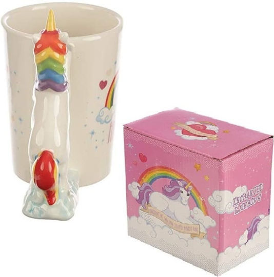 Einhorn Becher Keramik Beige 350ml Einhorn Becher Keramik Beige 350ml