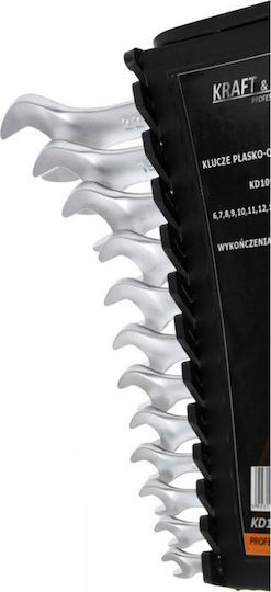 Kraft & Dele Σετ Γερμανοπολύγωνα με Mέγεθος από 14mm έως 22mm 12τμχ