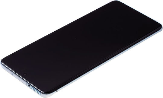 Samsung Οθόνη mit Touch-Mechanismus und Rahmen für Galaxy S20+ (Blau)