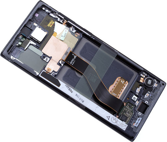 Samsung Screen with Touch Mechanism and Frame for Galaxy Note 10 (Black)