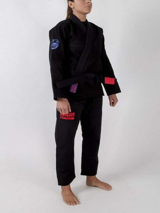 Maeda Beast Series Panther Gi Femei Uniforme Jiu Jitsu Negru