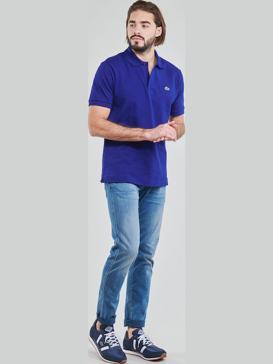 Polo Short Sleeve Blouse Blue