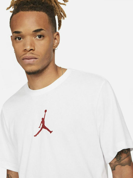 Jumpman Dri-Fit Athletic T-shirt White