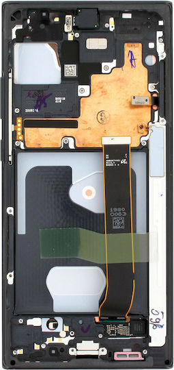 Samsung Screen with Touch Mechanism and Frame for Galaxy Note 20 Ultra (Black)