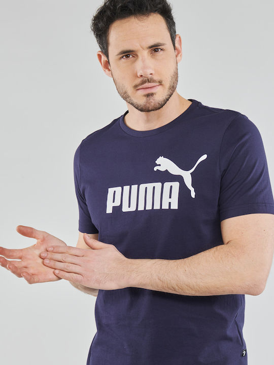T-shirt Navy Μπλε