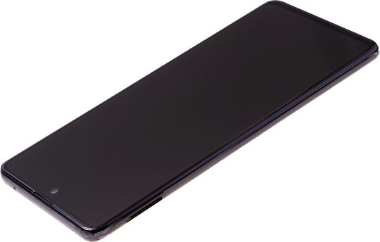 Samsung Οθόνη με Μηχανισμό Αφής και Πλαίσιο για Galaxy Note 10 Lite (Μαύρο)