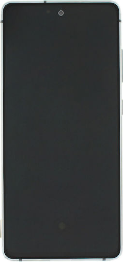 Samsung Screen with Touch Mechanism and Frame for Galaxy S20 FE (White)