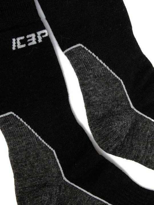 Icepeak Idstein Ανδρικές Κάλτσες Μαύρες