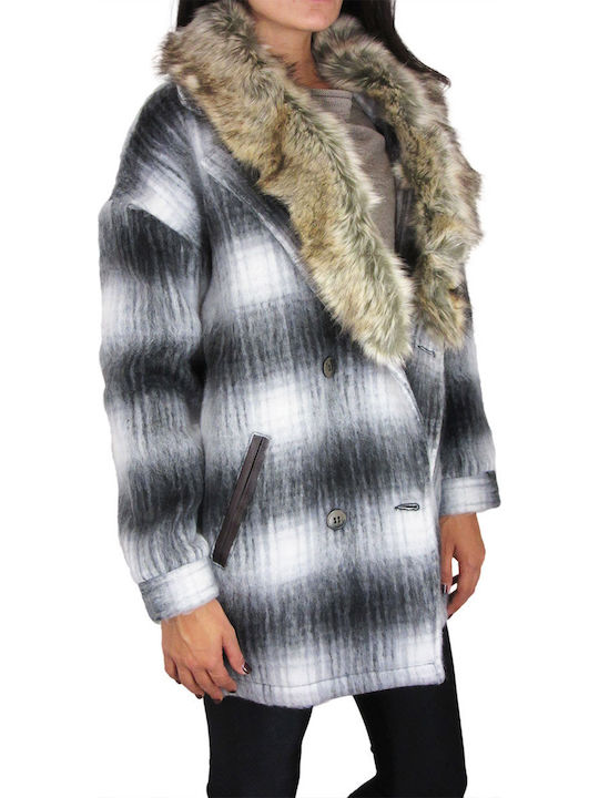 Bellfield women's Widnes Regular Fit fur coat - bel-7963