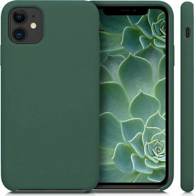 KWmobile Coperta din spate Silicon Verde (iPhone 11) 49724.169