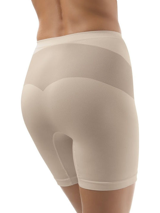 Controlbody Straffende Boxer und Aufrechterhaltung Beige