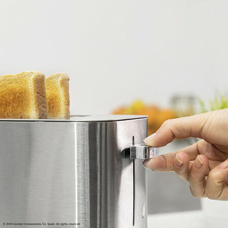 Cecotec YummyToast Double Toaster 2 Slots 850W Inox