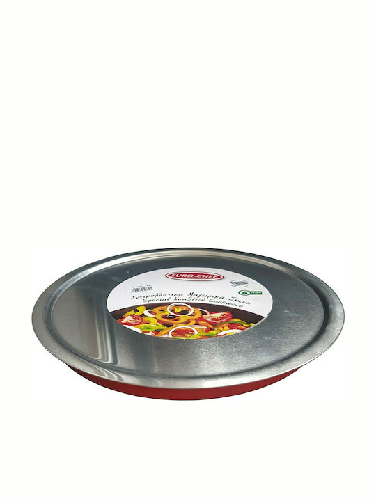 Eurochef Ν.32 Tăvi de copt Pizza Aluminiu cu Strat Antiaderent 32cm