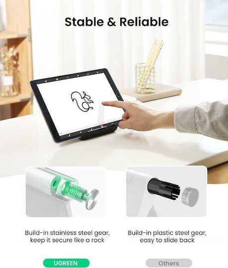 Ugreen Multi-Angle Tablet Stand Desktop Until 8.9" Black