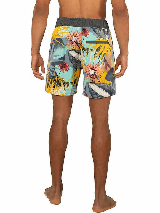 Lifton Herren Badebekleidung Bermuda Mehrfarbig Blumen