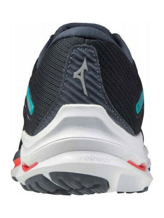 Mizuno Wave Rider 24 Ανδρικά Running Μαύρα