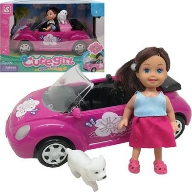 Cute Girl Doll Vehicle