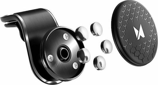 Wozinsky WMH-03 Suport Auto pentru Telefon cu magnet Neagră