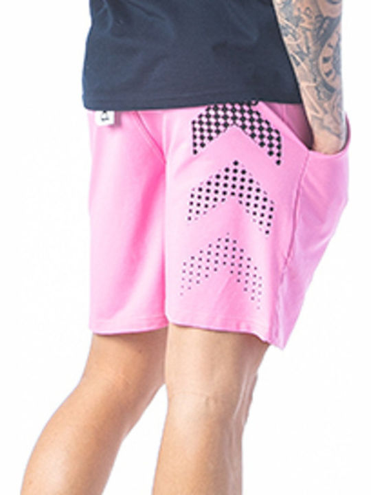 Paco & Co Men's Athletic Shorts Pink