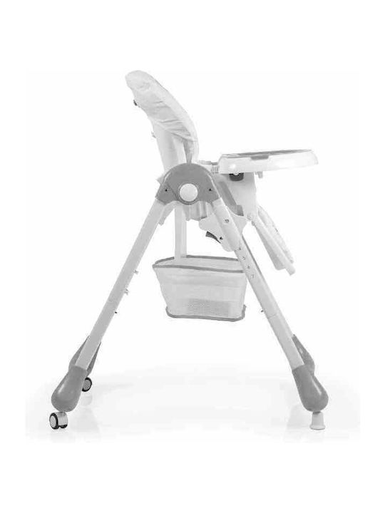 Cangaroo Avocado Foldable Baby Highchair With Adjustable Height Beige