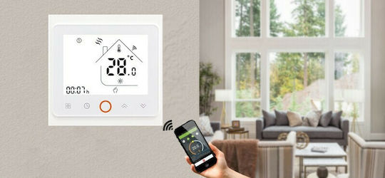 MOES BHT-002-GCLW Digital Thermostat Raum Intelligent mit Touchscreen und WLAN