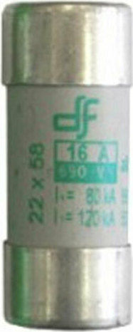 Adeleq Φυσίγγια Πορσελάνης Κυλινδρικά 22x58mm 16Α