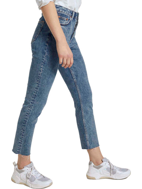 Lotte Ψηλόμεσο Γυναικείο Jean Παντελόνι σε Slim Εφαρμογή