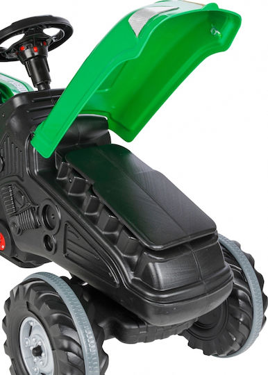 Kids 12V Electric Ride On Tractor Big Wheel Green